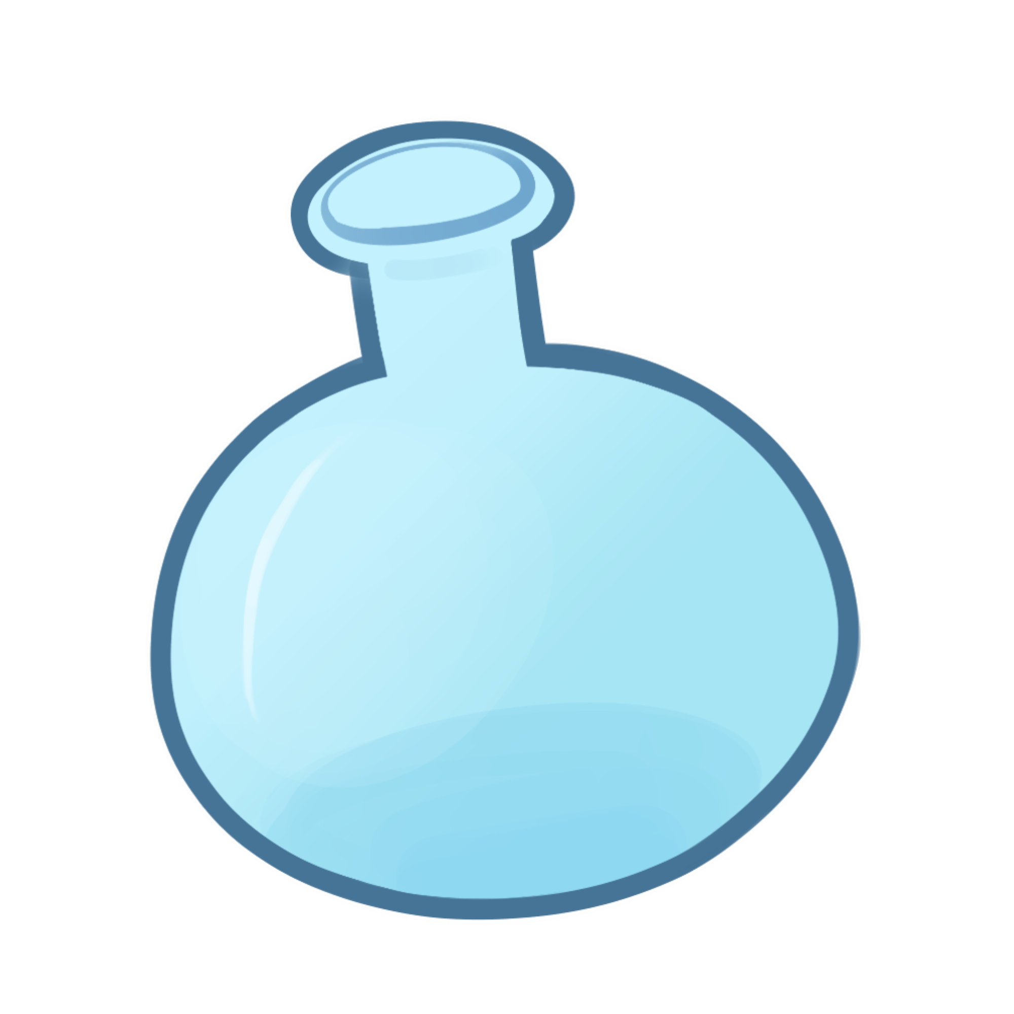 Round bottle